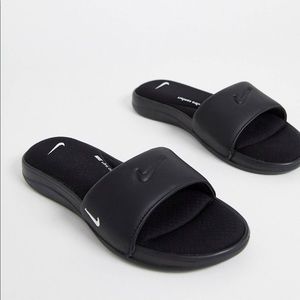 Nike Black Kawa Slider Sandals